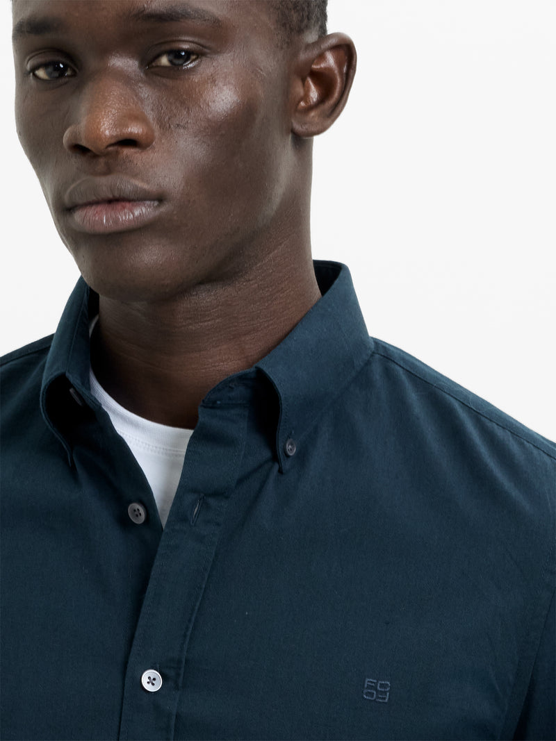 Long Sleeve Twill Oxford Shirt