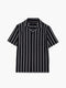 Short Sleeve Ant Stripe Combo Holiday Shirt