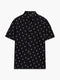 Short Sleeve Lightning Bolt Black and White Shirt