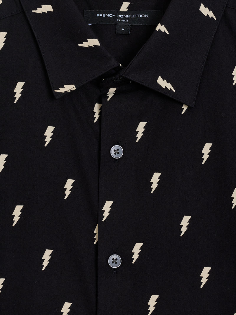 Short Sleeve Lightning Bolt Shirt