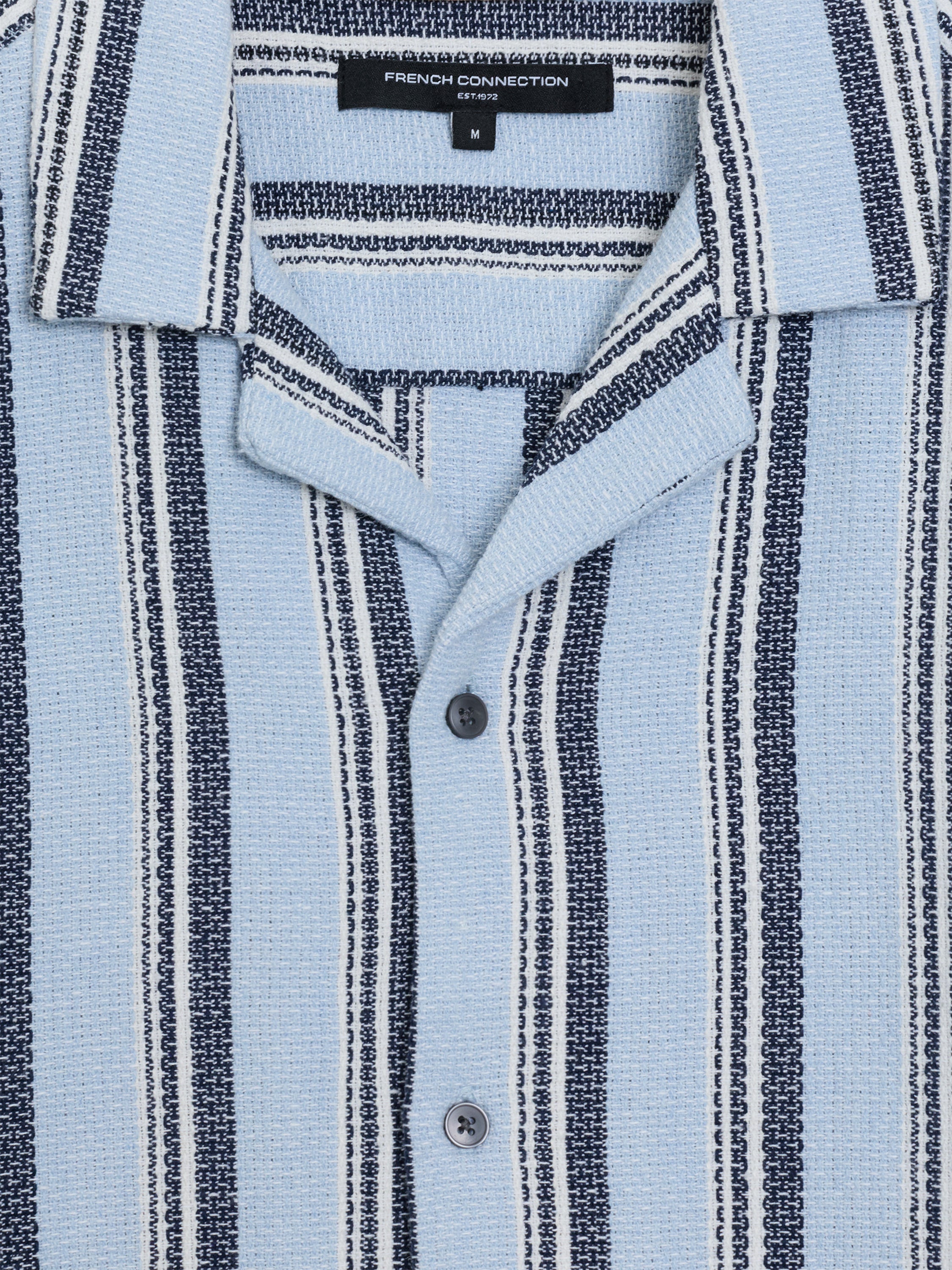 Short Sleeve Striped Picnic Shirt