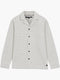 Long Sleeve Two Thread Dobby Monochrome Shacket