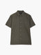 Linen Blend Short Sleeve Shirt