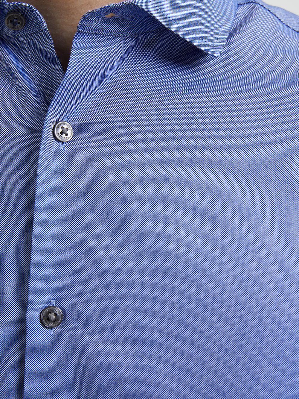 Premium Oxford Long Sleeve Shirt Blue | French Connection UK