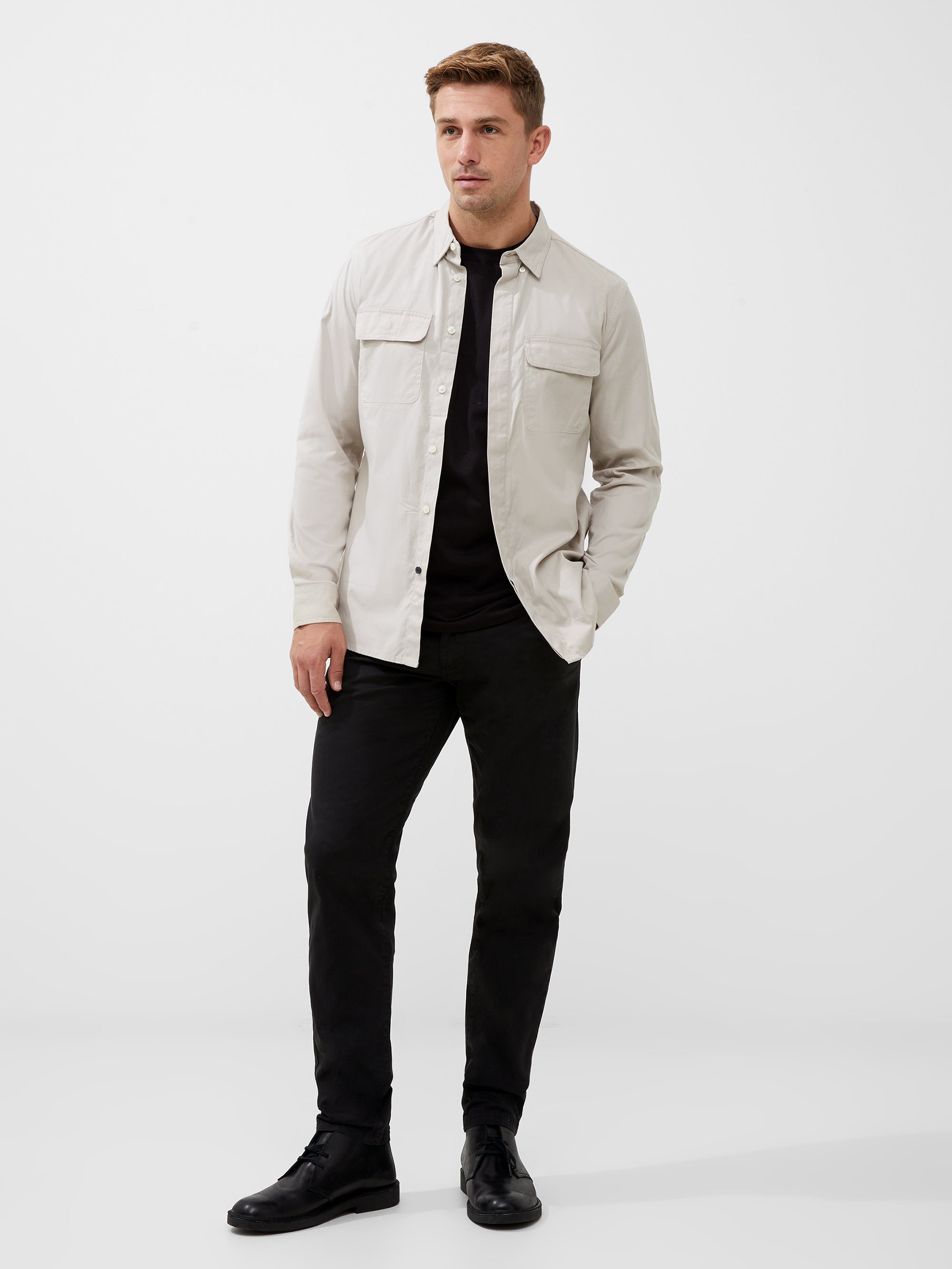 2 Pocket Cotton Overshirt