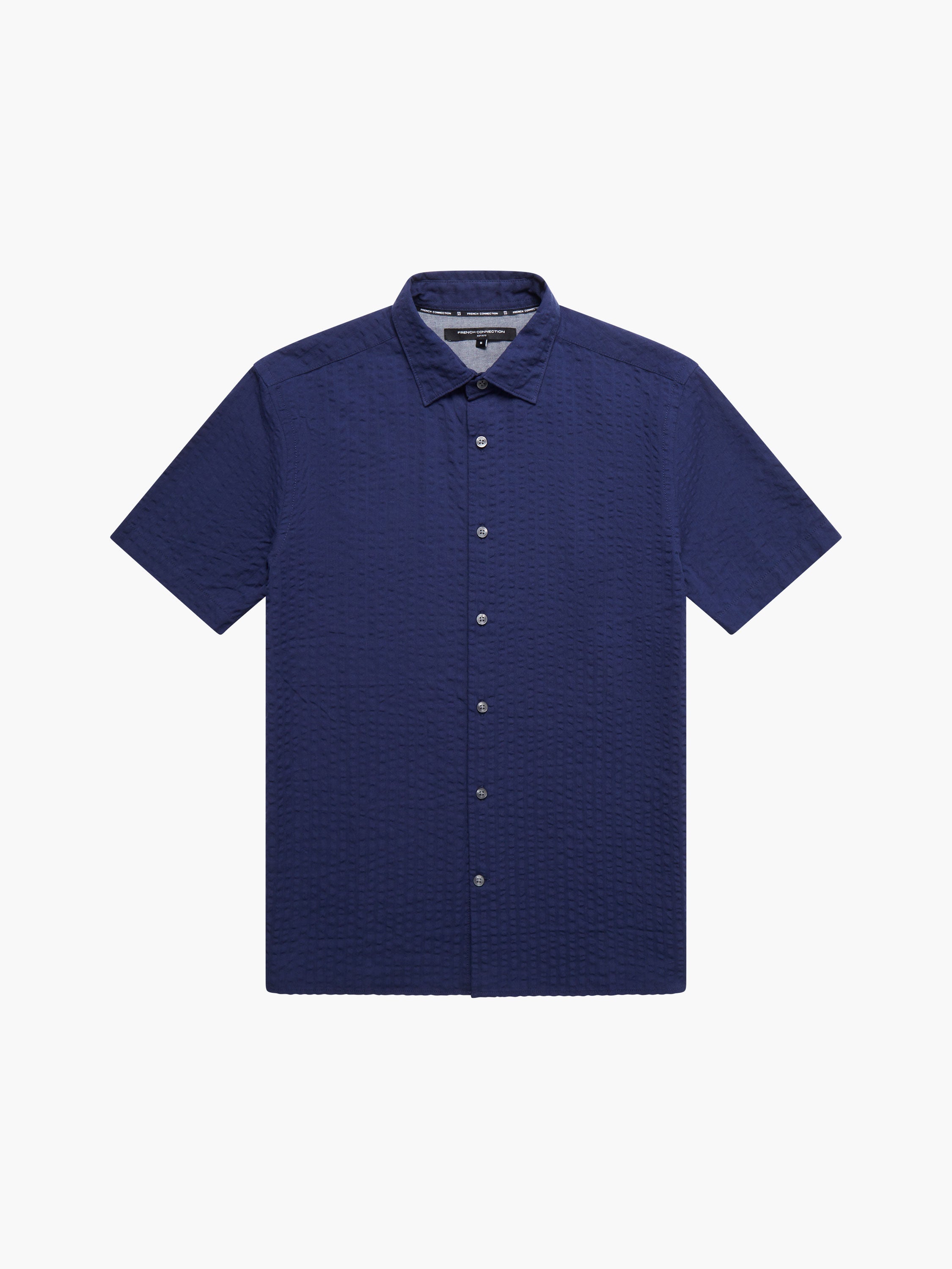 Seersucker Check Short Sleeve Shirt