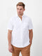 Short Sleeve Peached Shirt