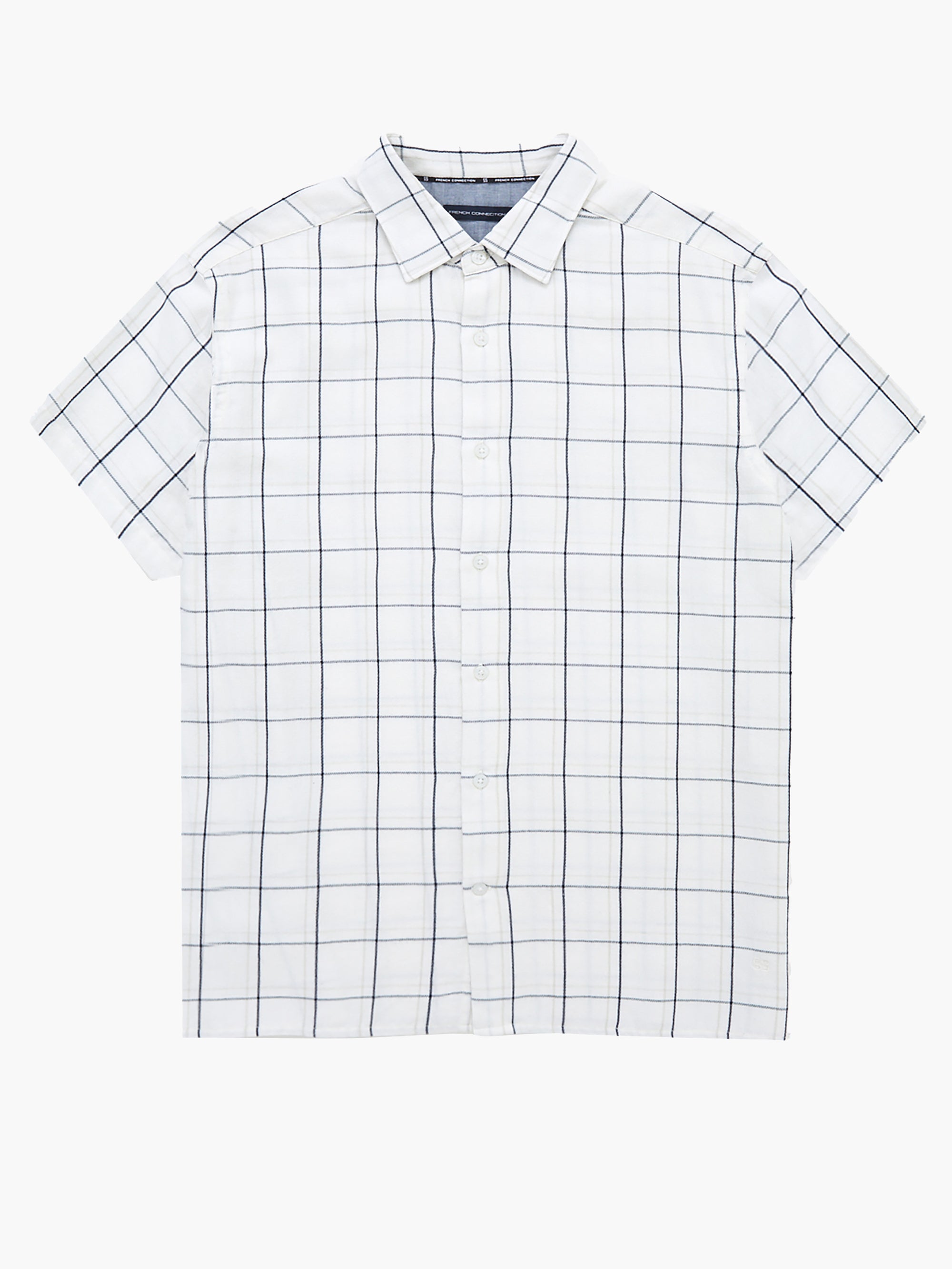 Short Sleeve Tonal Check Shirt