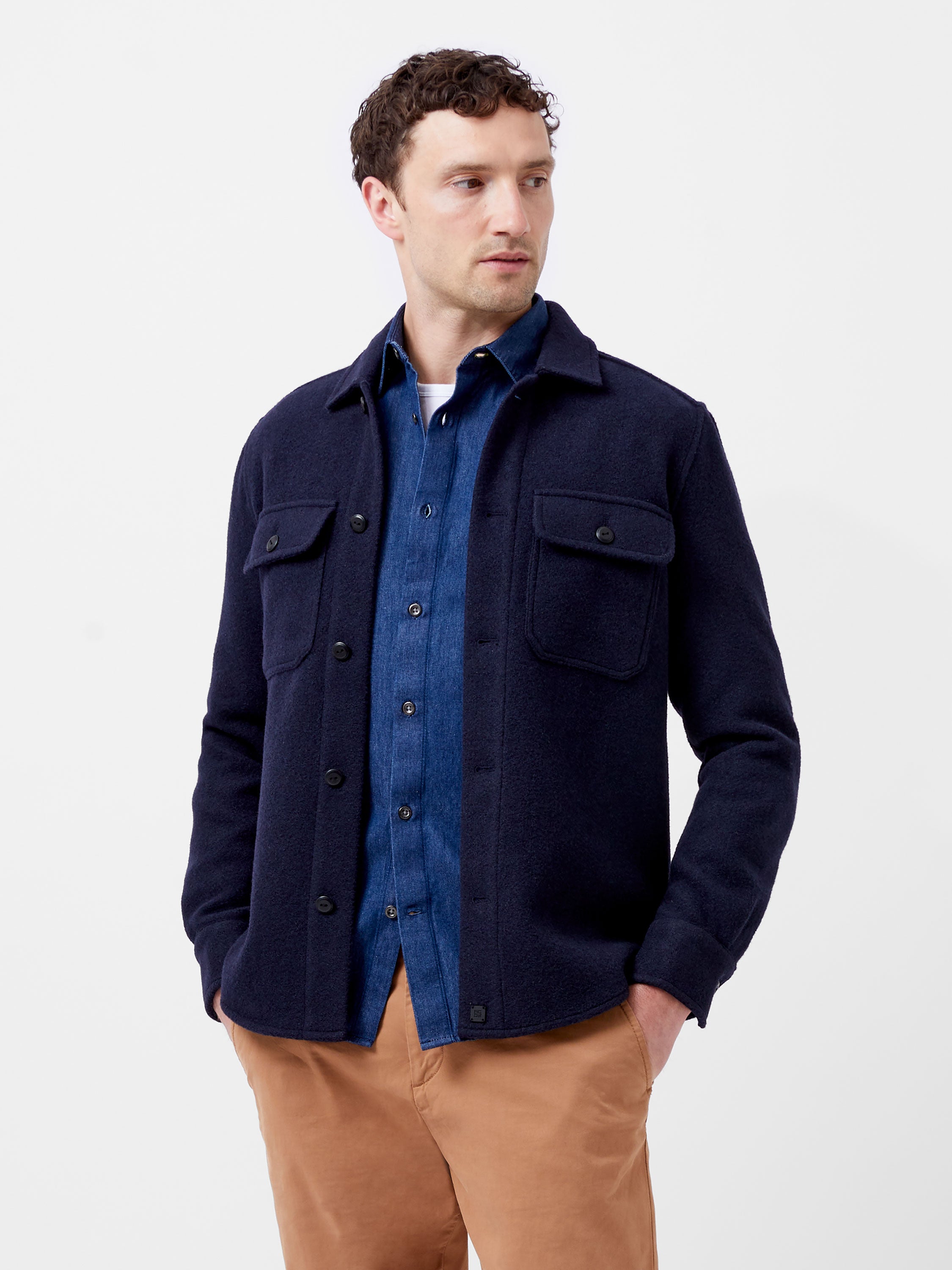 Brushed Overshirt