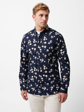 Large Floral Long Sleeve Shirt