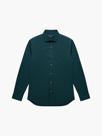 Slim Cutaway Collar Long Sleeve Shirt