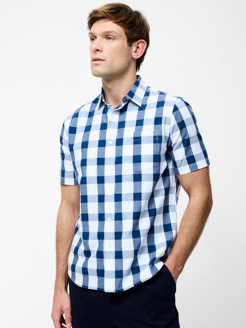 Gingham Short Sleeve Shirt