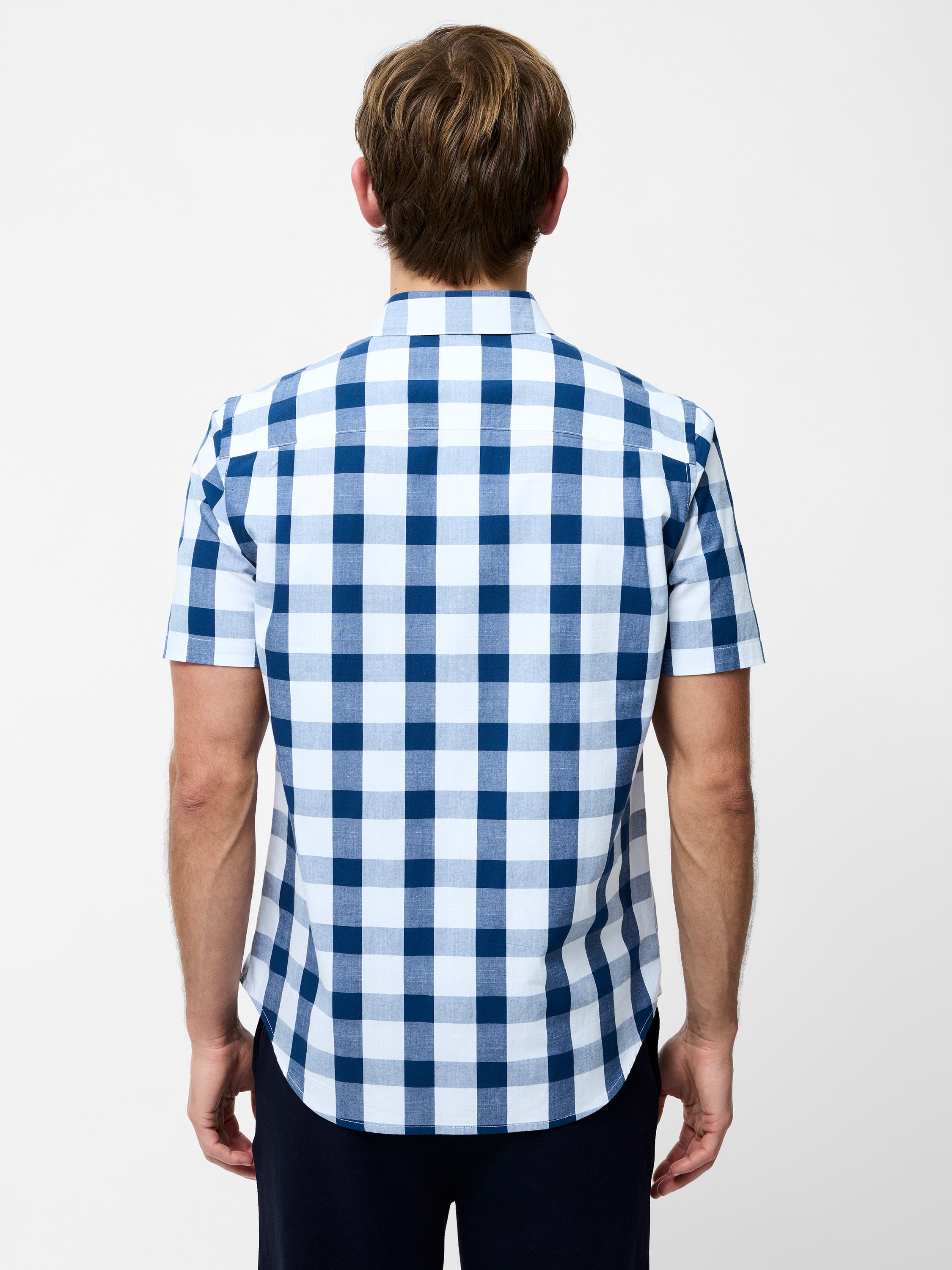 Gingham Short Sleeve Shirt