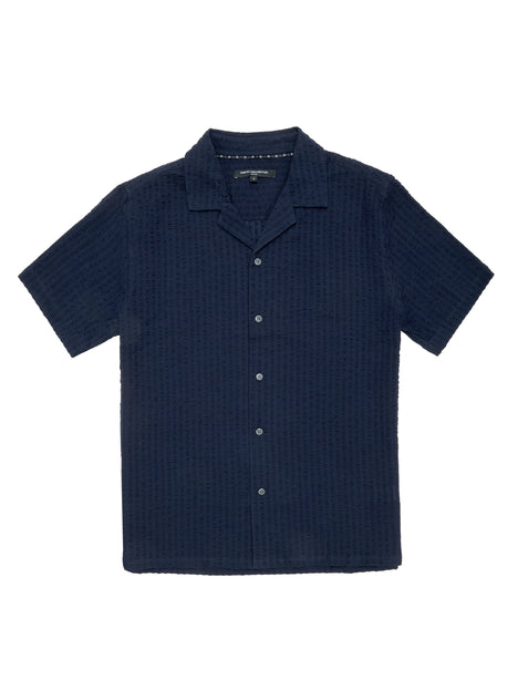 Seersucker Short Sleeve Shirt