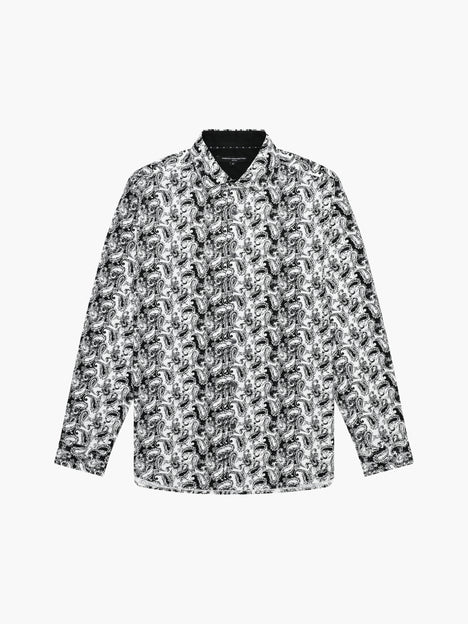 Paisley Print Long Sleeve Shirt