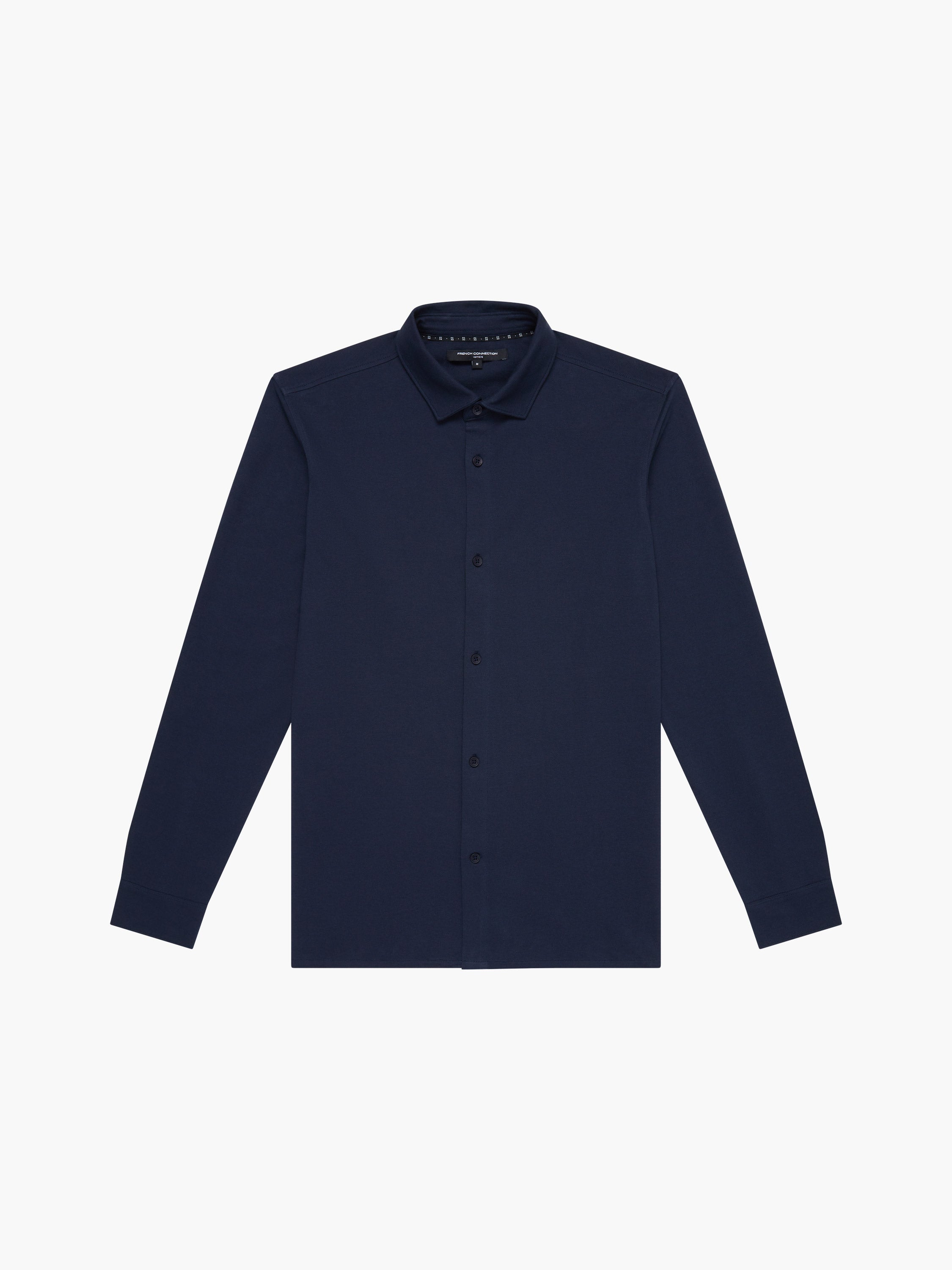 Long Sleeve Pique Jersey Shirt