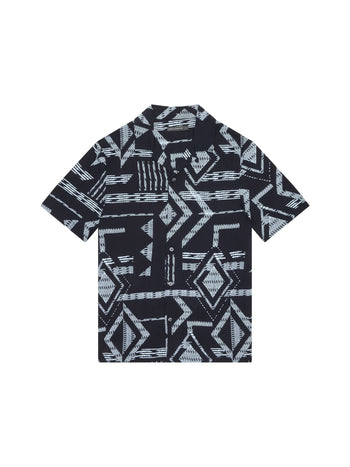 Tribe Viscose Revere Short Sleeve Shirt