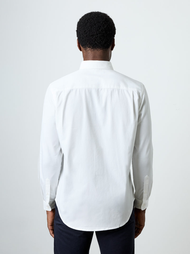 Long Sleeve Tonal Stripe Shirt