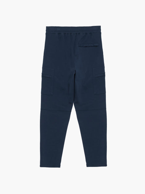Smart Navy Blue Drawstring Joggers