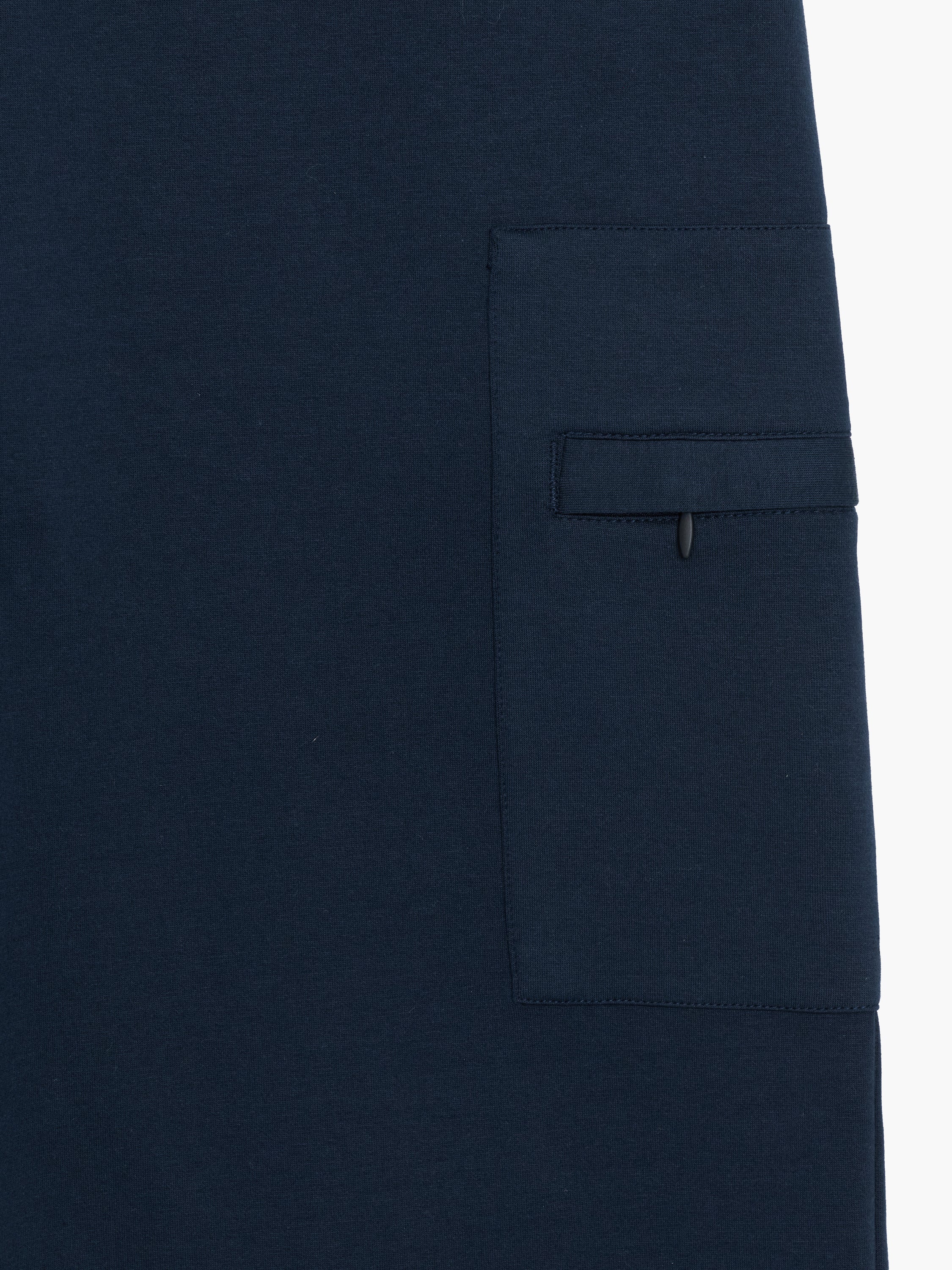 Smart Navy Blue Drawstring Joggers