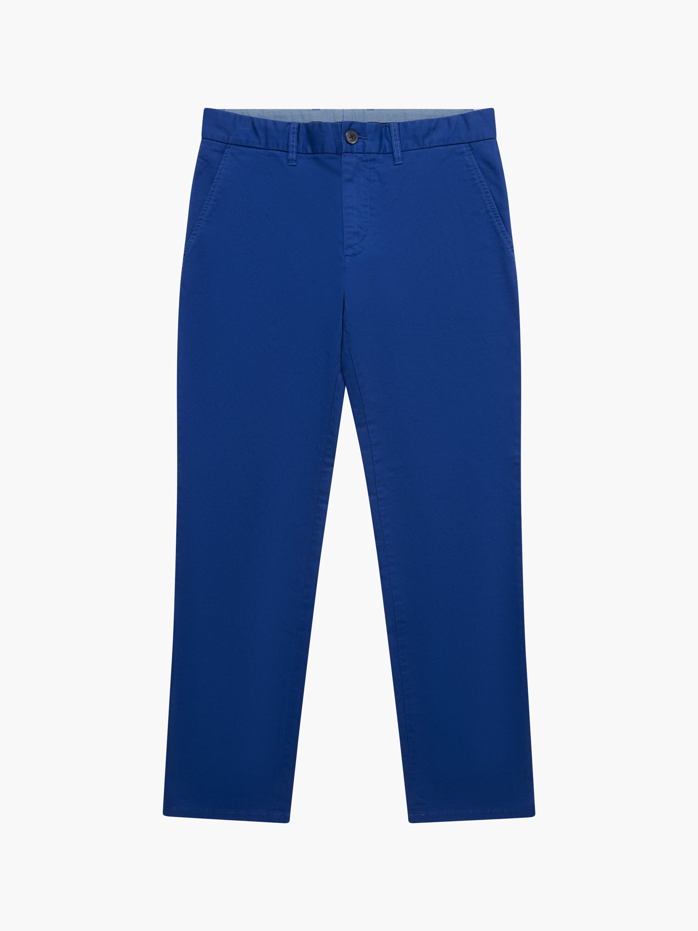 Mens blue chino trousers discount