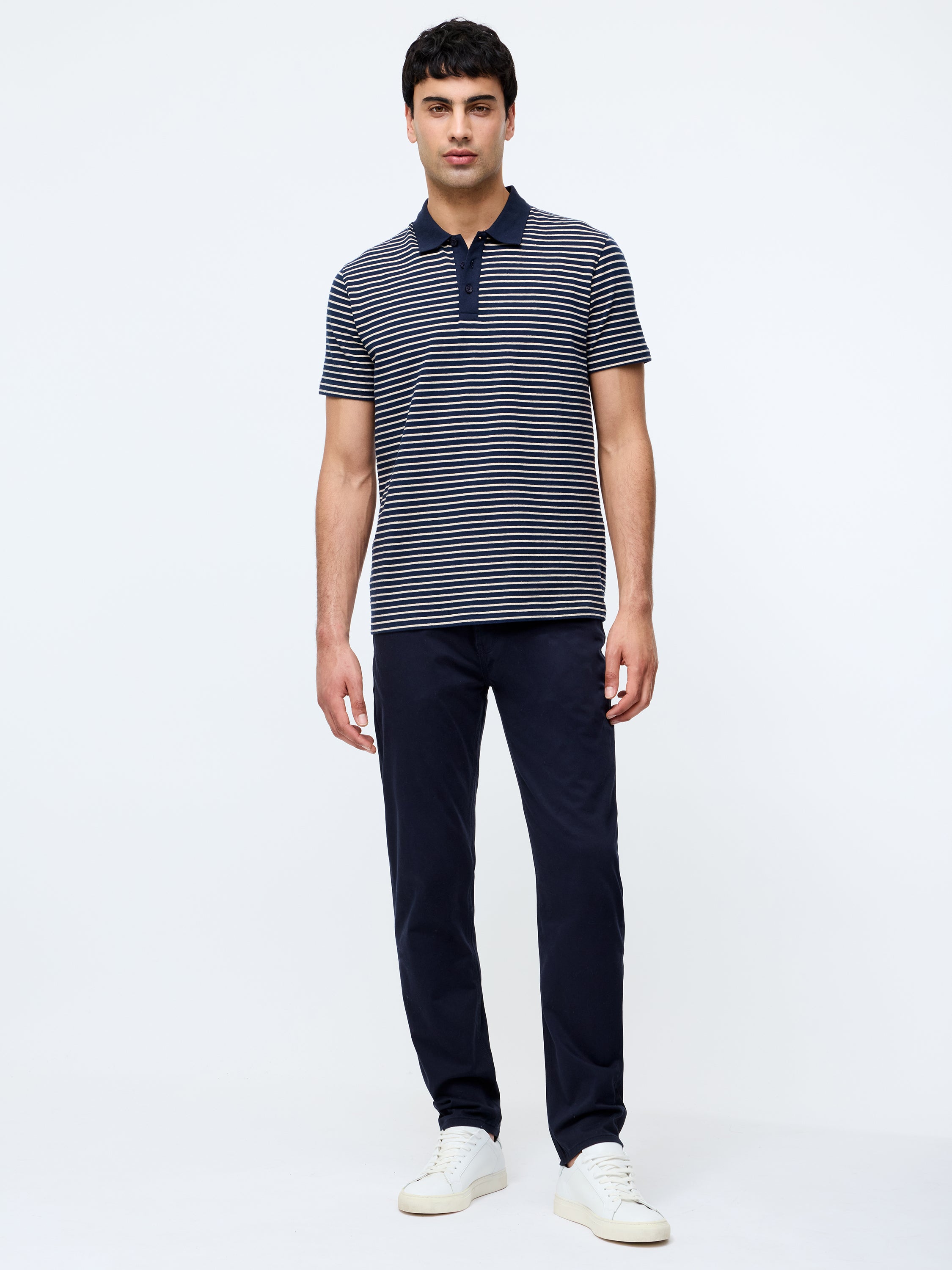 Cotton Stretch 5 Pocket 34 Inch Jeans