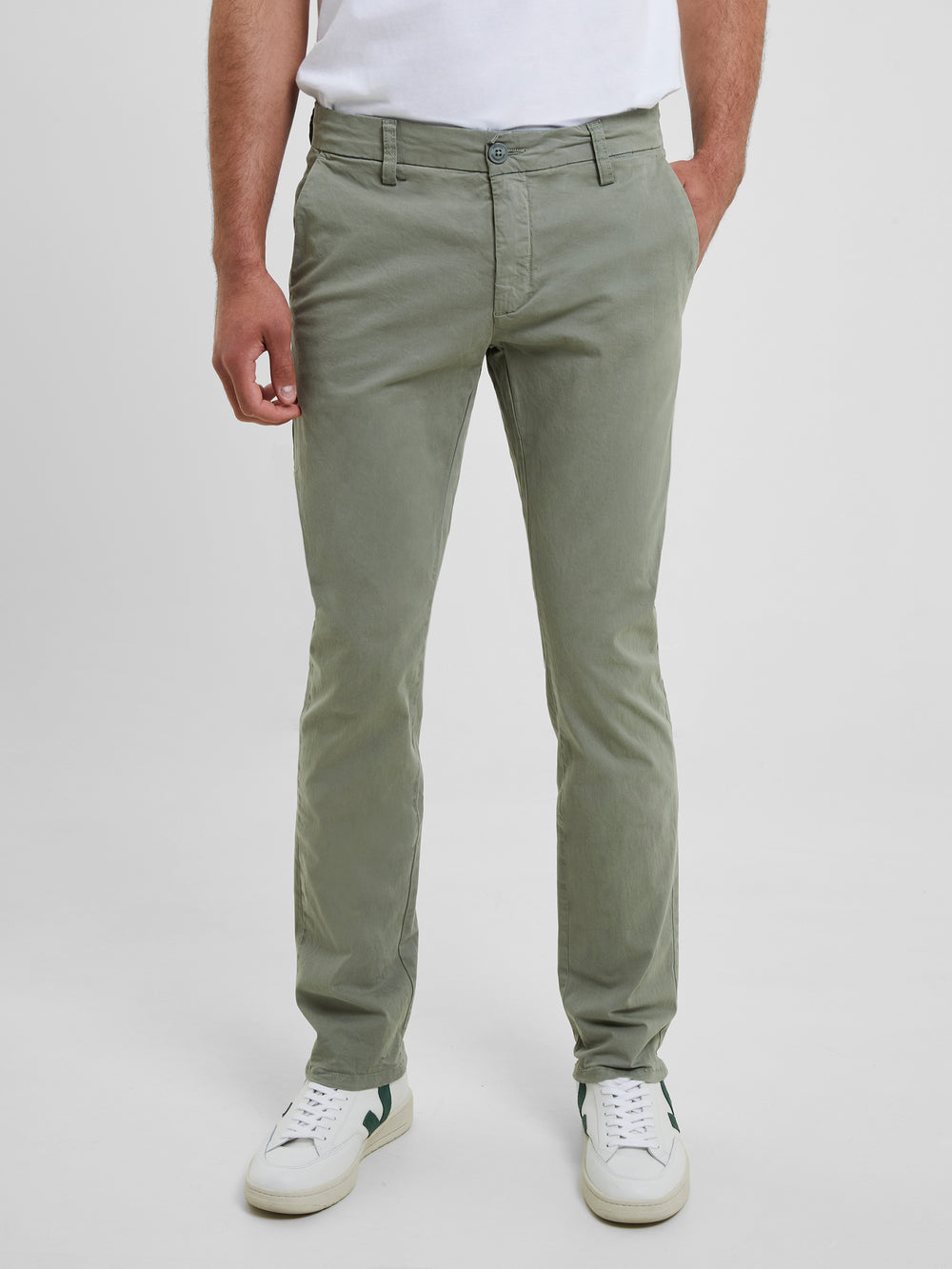 Chino Trouser Shadow Mint | French Connection UK