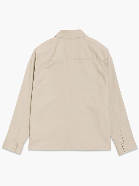 Zip Through Stone Cavalry Jacket