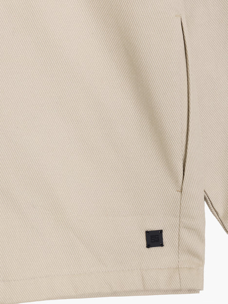 Zip Through Stone Cavalry Jacket