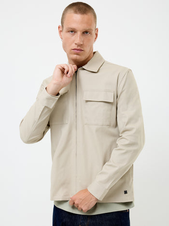Zip Through Cavalry Jacket