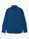 Long Sleeve Soft Jersey Pocket Dark Blue Shirt
