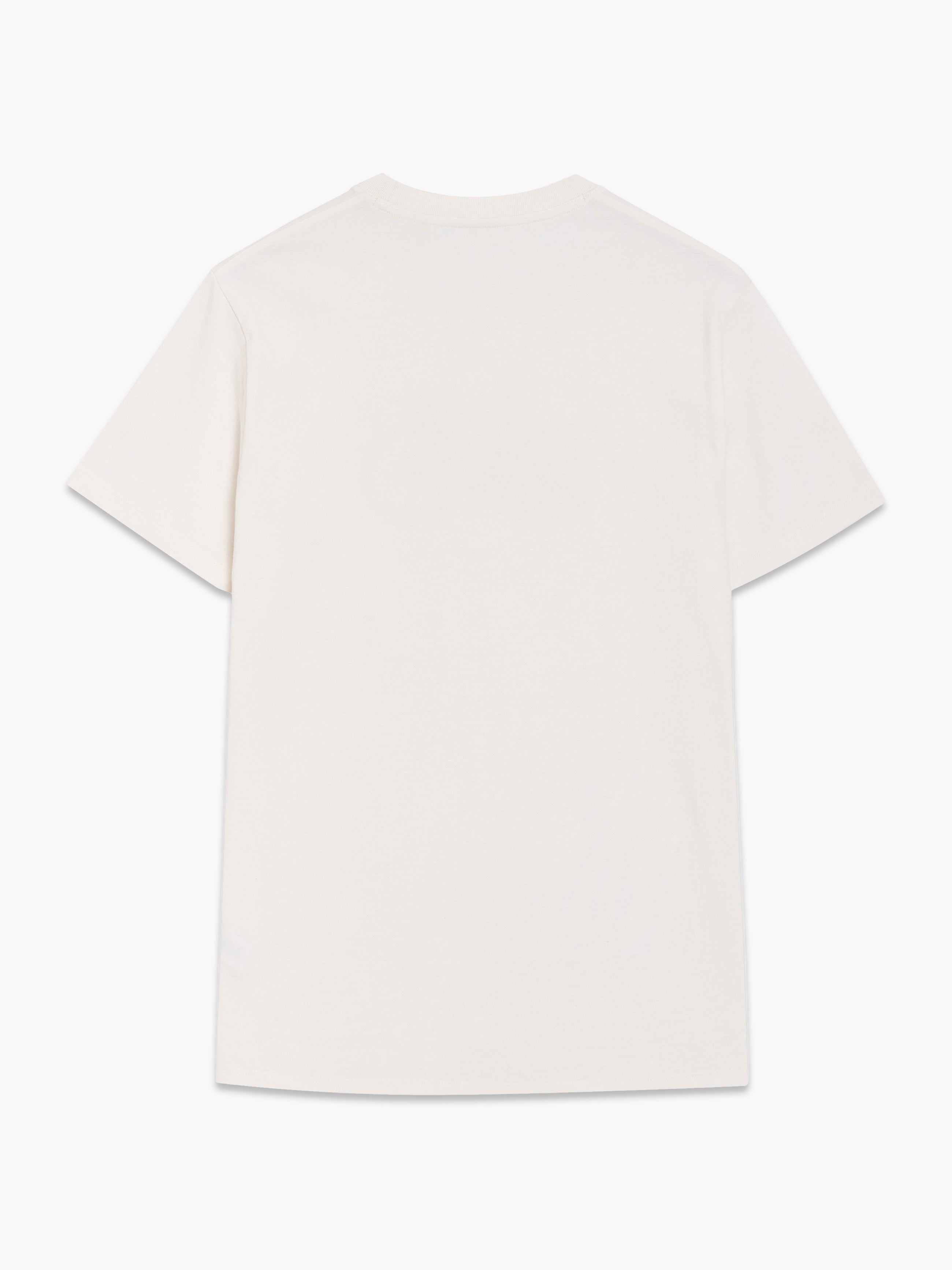 Organic Cotton Bike Graphic White T-Shirt