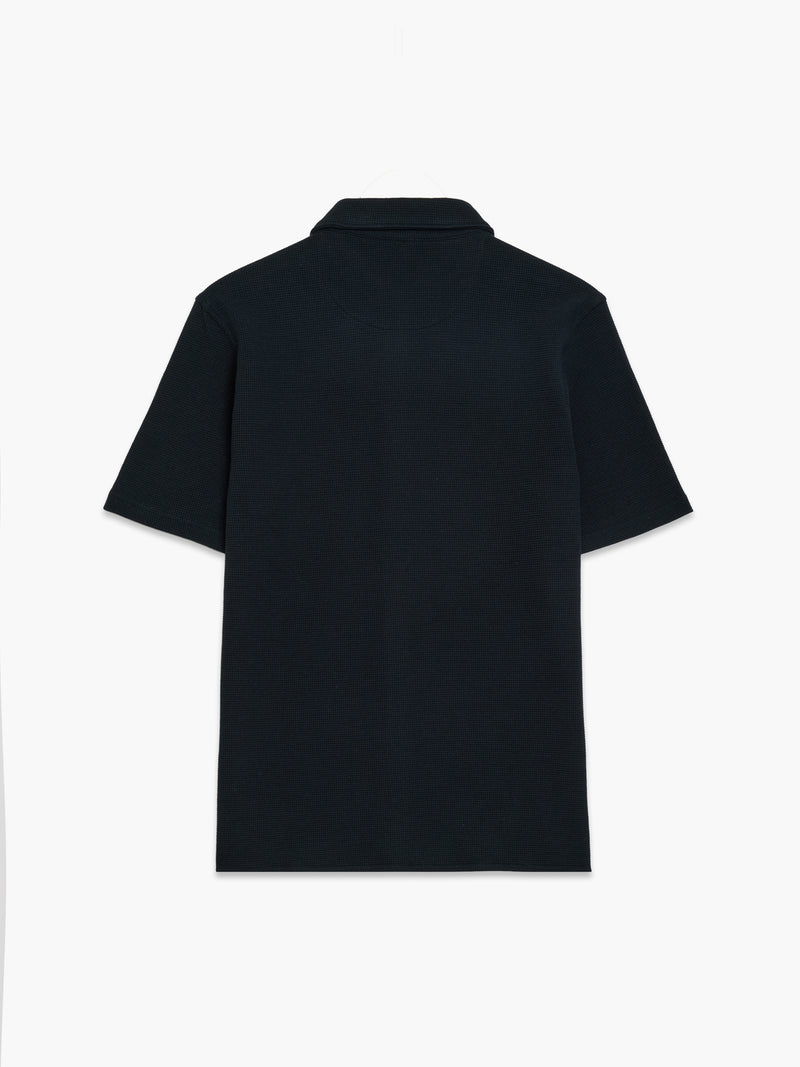 Short Sleeve Textured Shirt