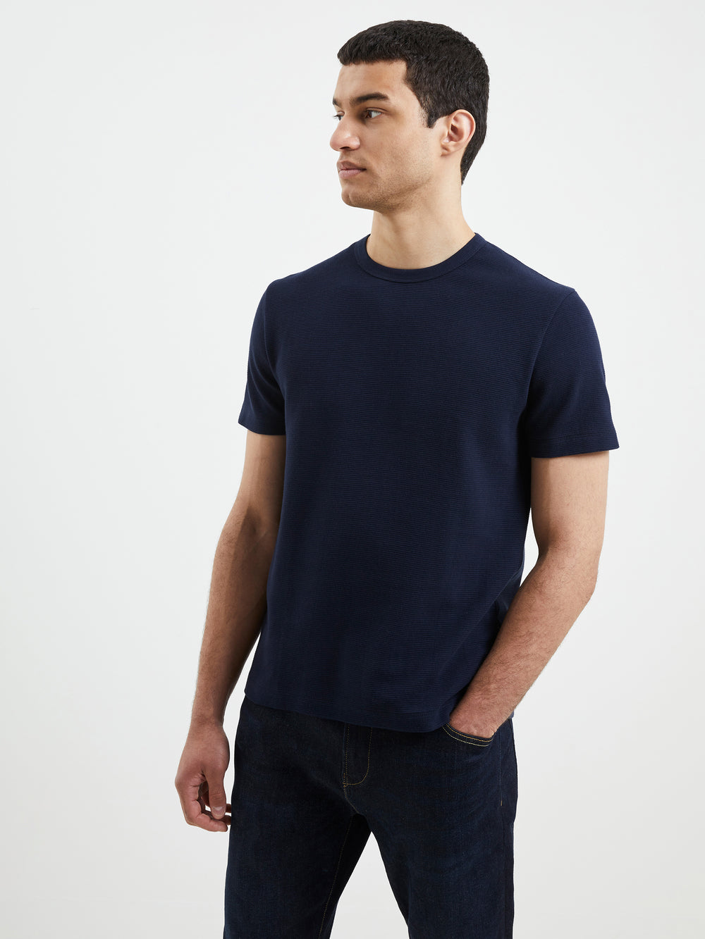 Ottoman Crew T-Shirt Marine | French Connection UK
