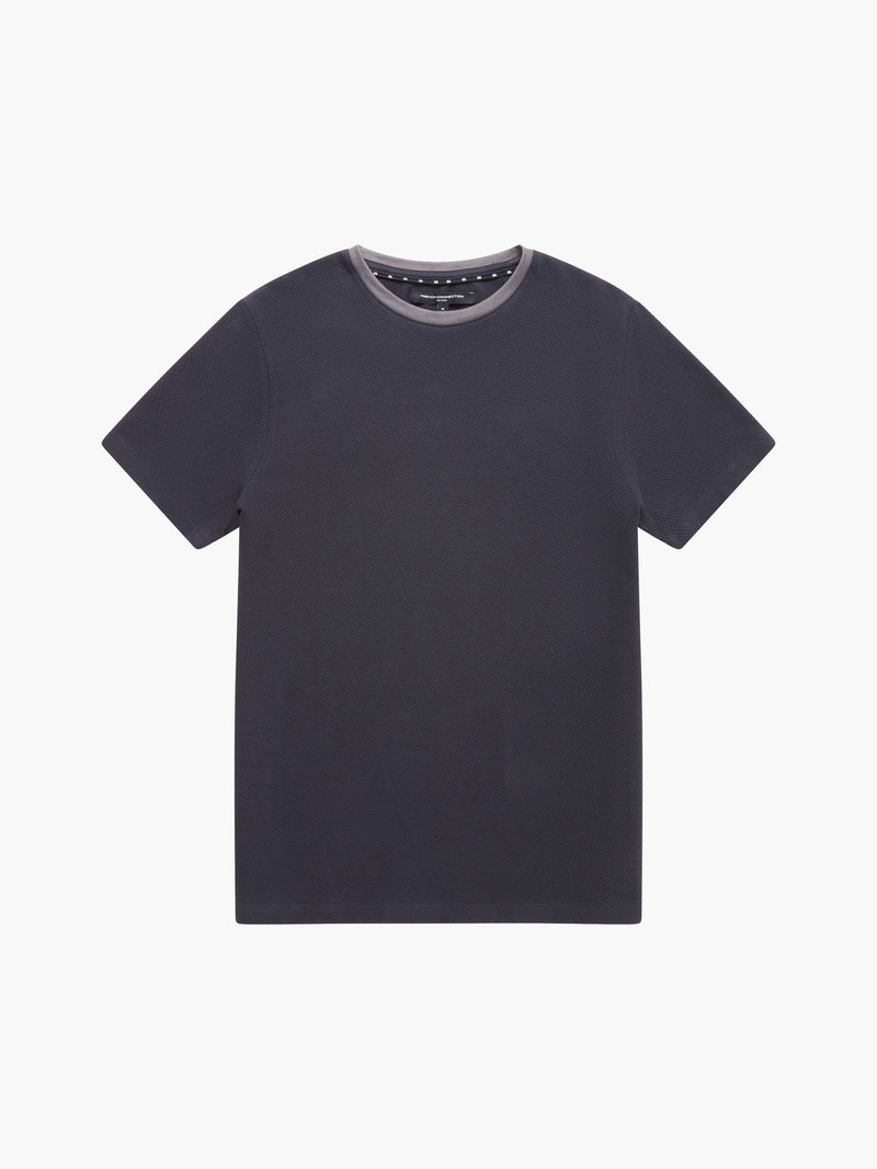 Crew Neck Popcorn T-Shirt