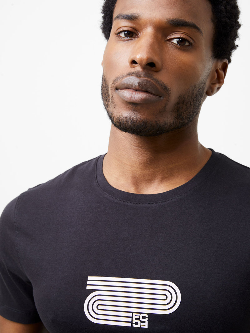 Organic Winding Logo Graphic T-Shirt
