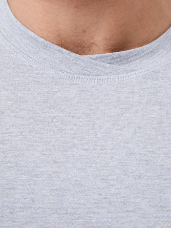 Crossover Neck Long Sleeve Top