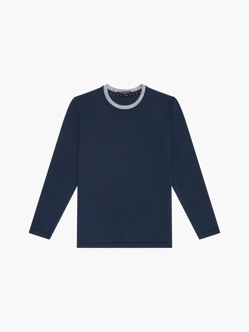 Stretch Jersey Long Sleeve T-Shirt
