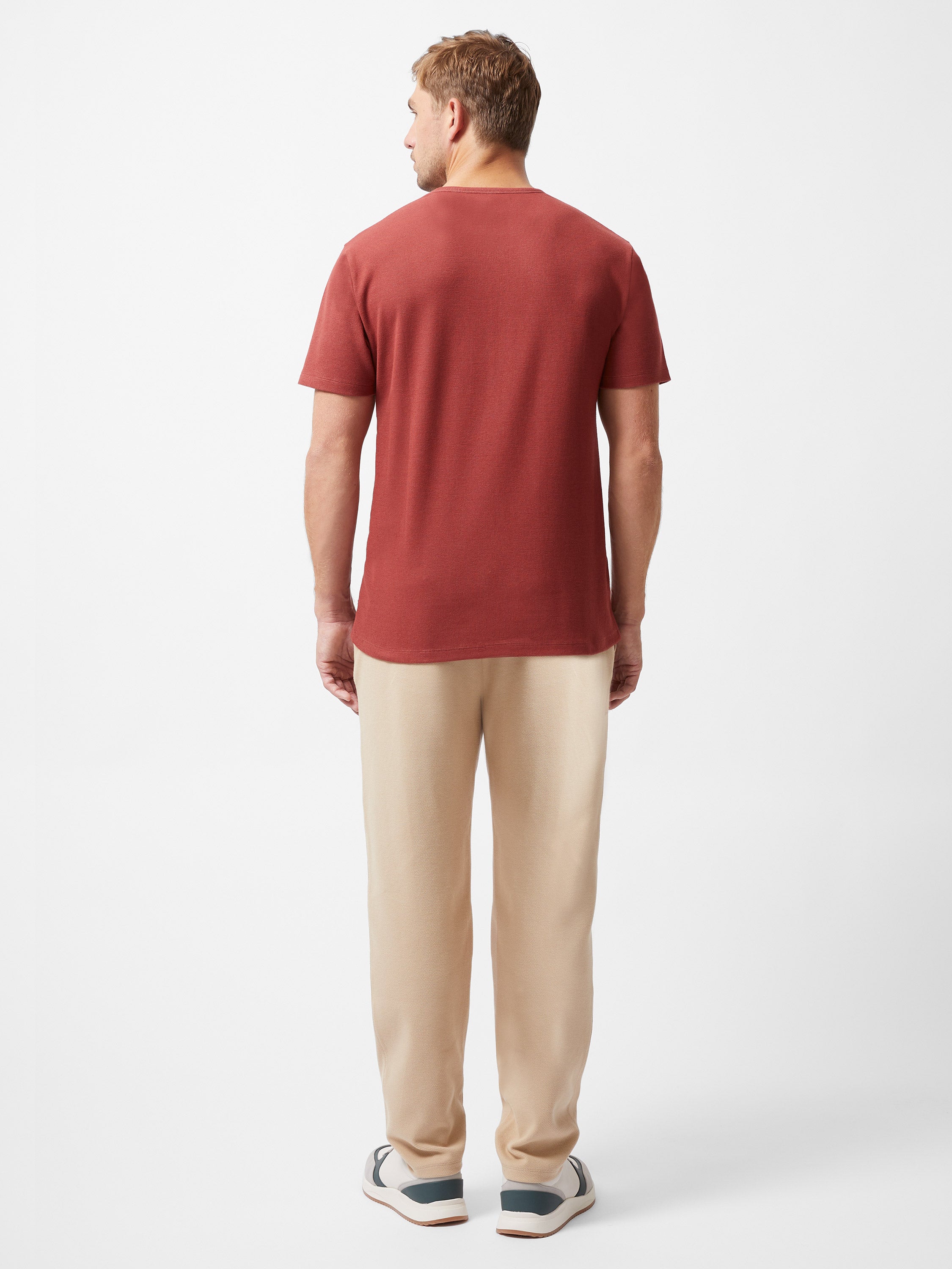 Textured Short Sleeve T-Shirt
