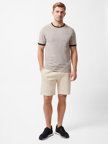 Short Sleeve Textured T-Shirt