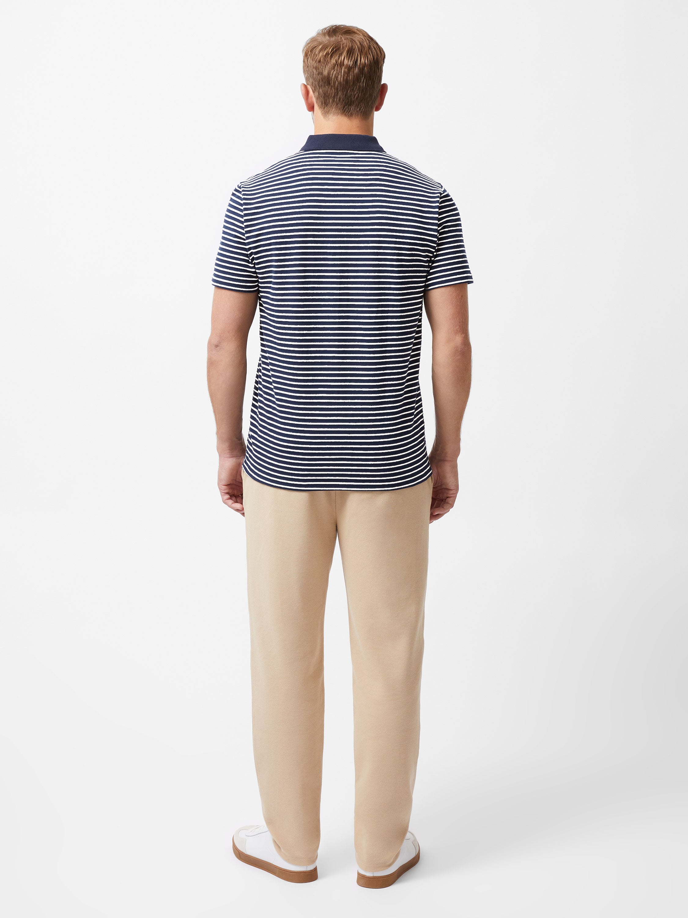 Short Sleeve Regular Stripe Polo