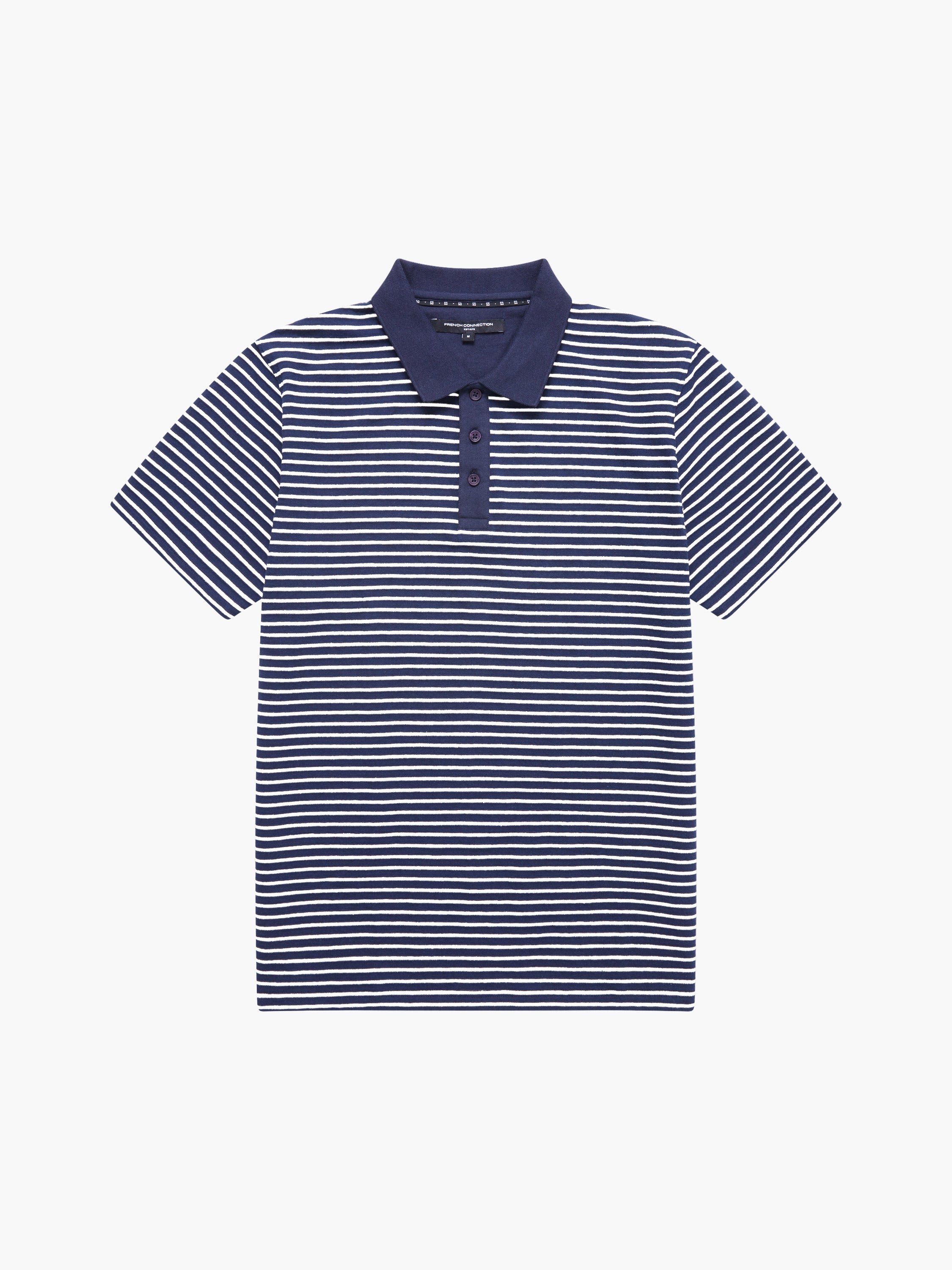 Short Sleeve Regular Stripe Polo