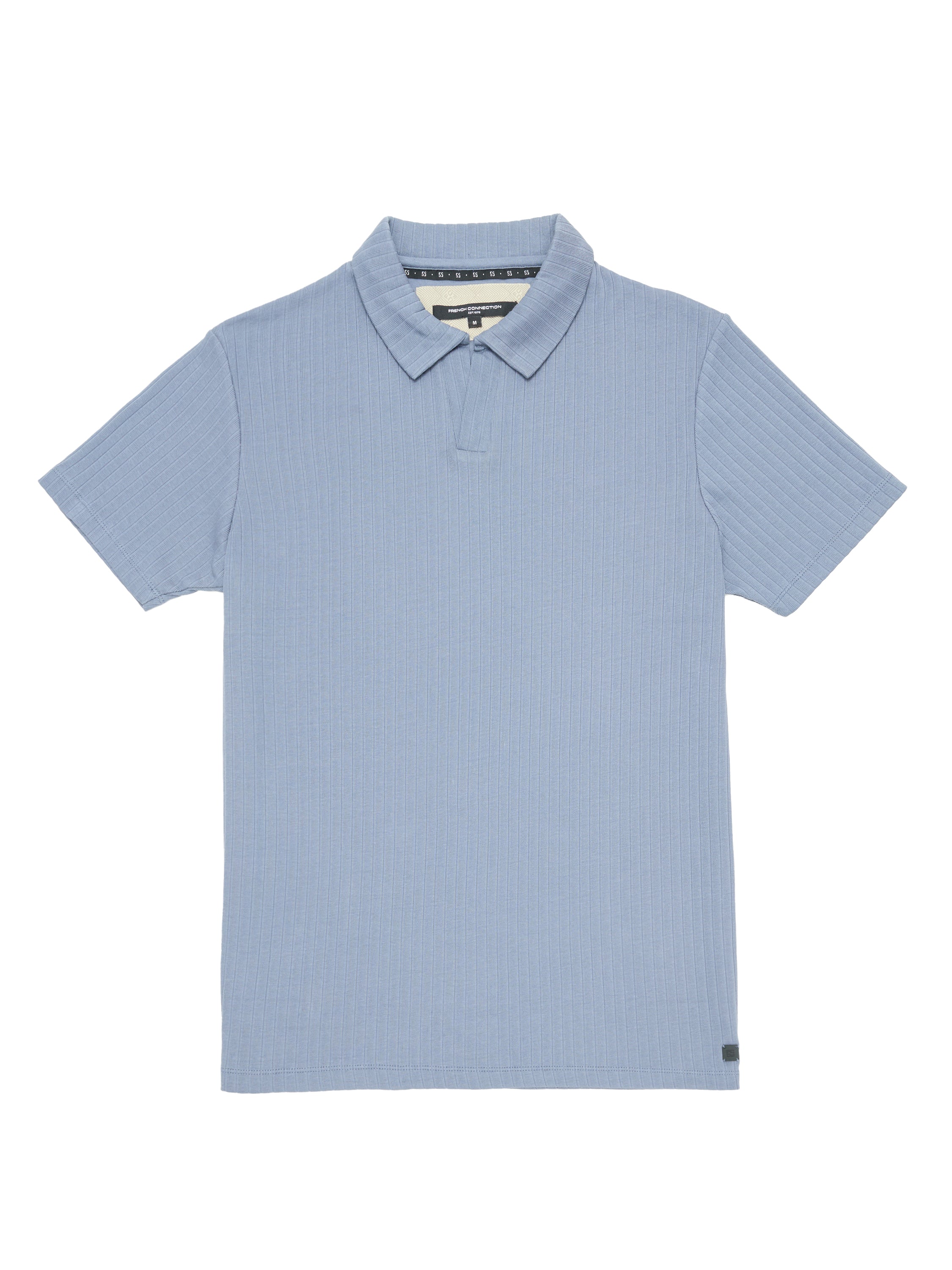 Variated Rib Short Sleeve Polo