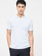 Variated Rib Short Sleeve Polo Shirt