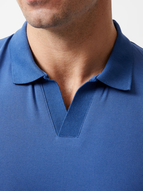 Stretch Short Sleeve Trophy Neck Shirt