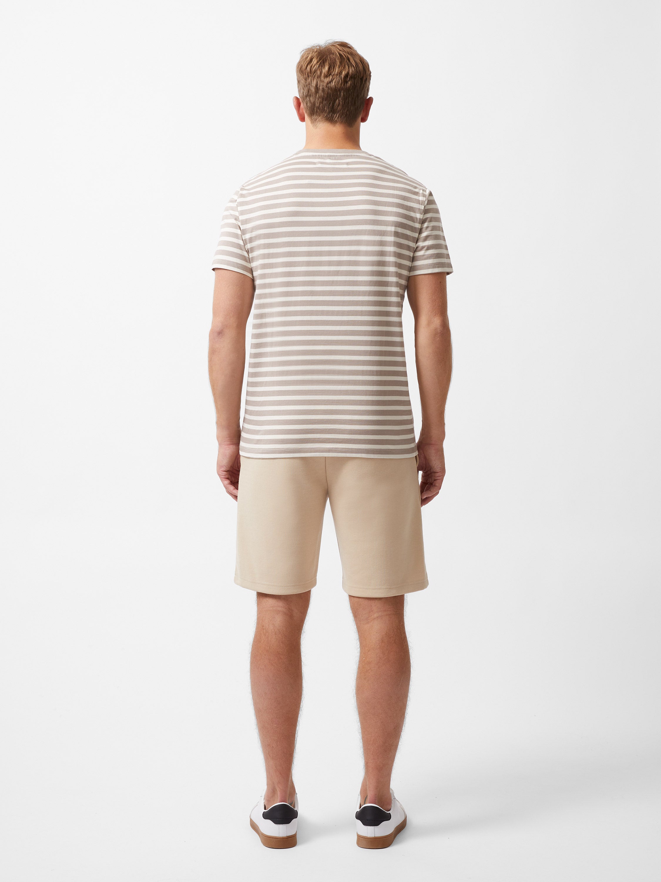 Short Sleeve Yarn Dye Stripe T-Shirt