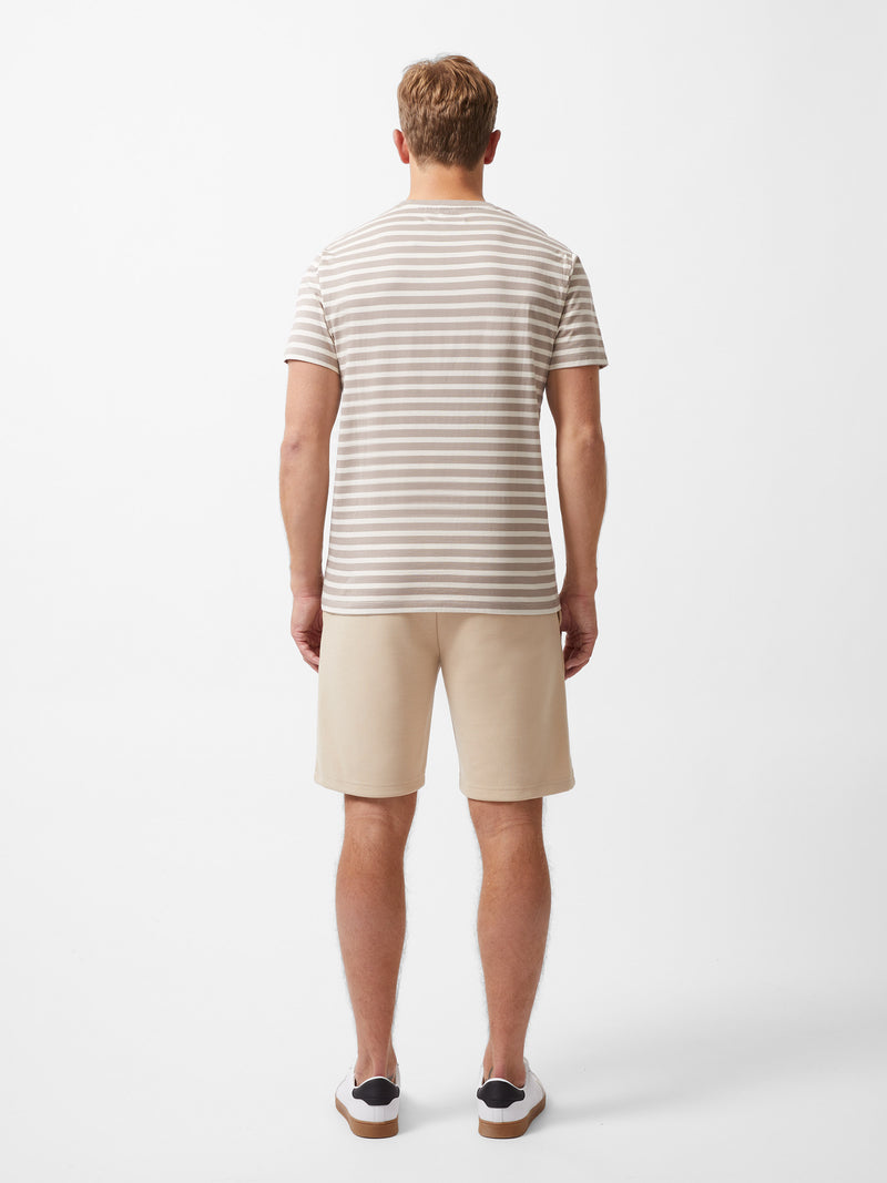 Short Sleeve Yarn Dye Stripe T-Shirt
