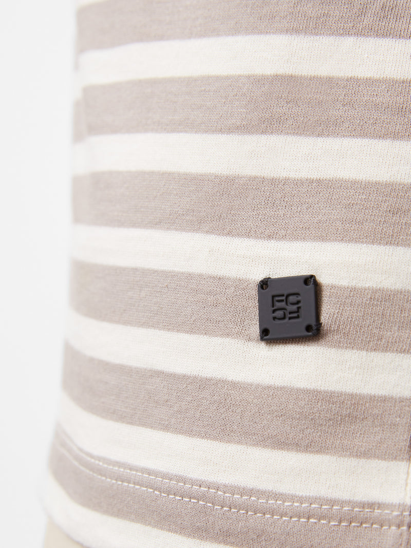 Short Sleeve Yarn Dye Stripe T-Shirt
