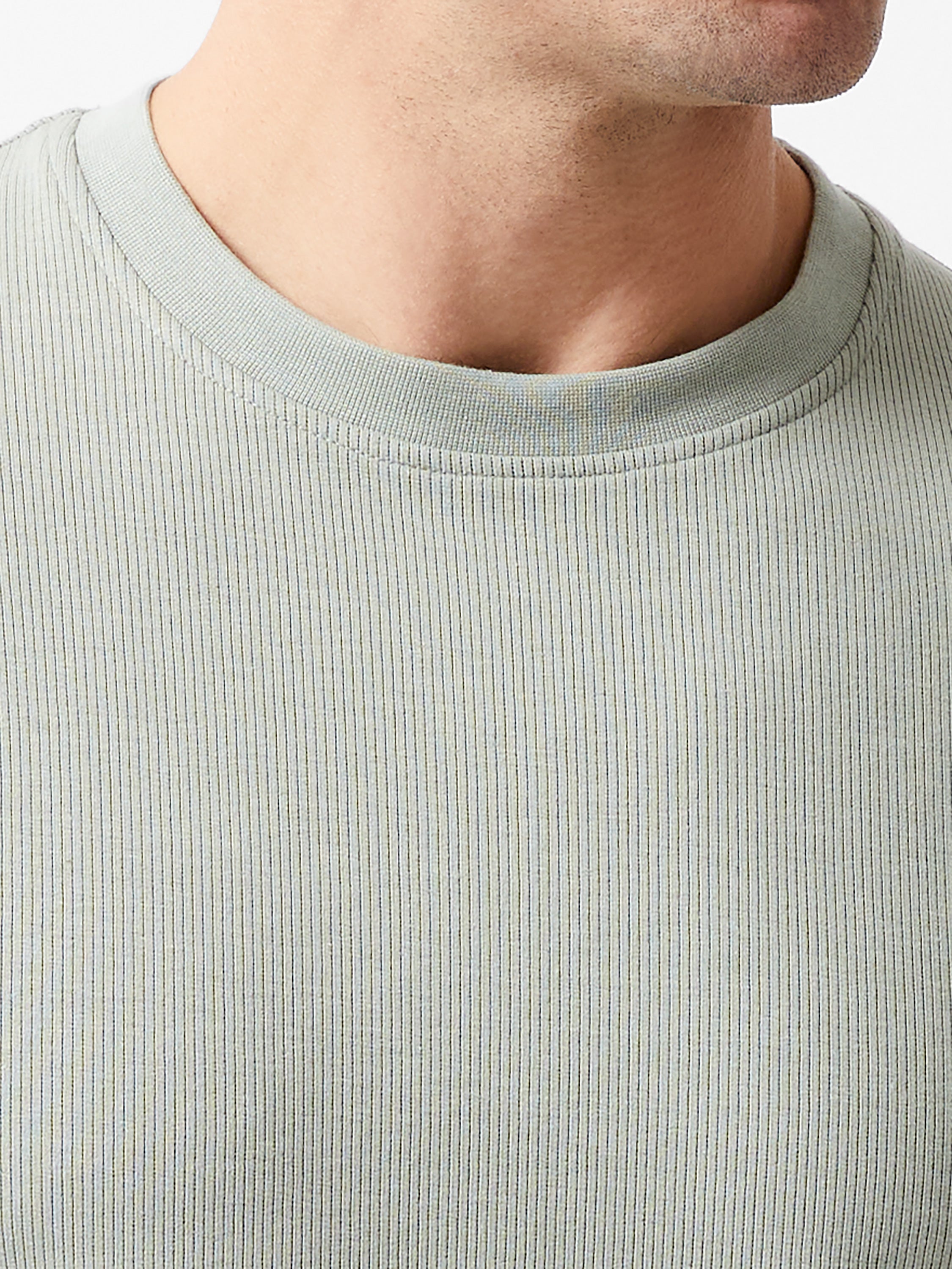 Textured Long Sleeve T-Shirt