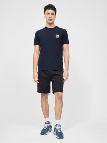 Abstract Flower Organic Graphic T-Shirt